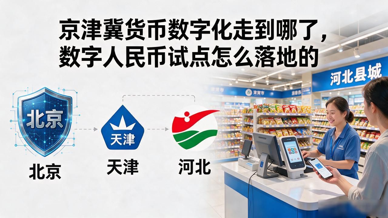 京津冀货币数字化_数字人民币推广 京津冀_数字人民币场景应用 京津冀