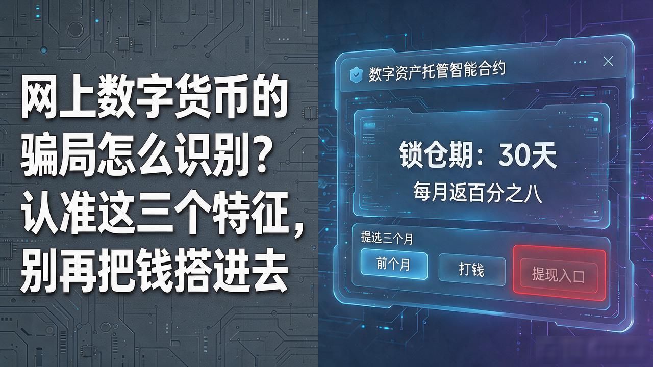 网上数字货币的骗局_带单老师心理操纵_数字货币骗局规律