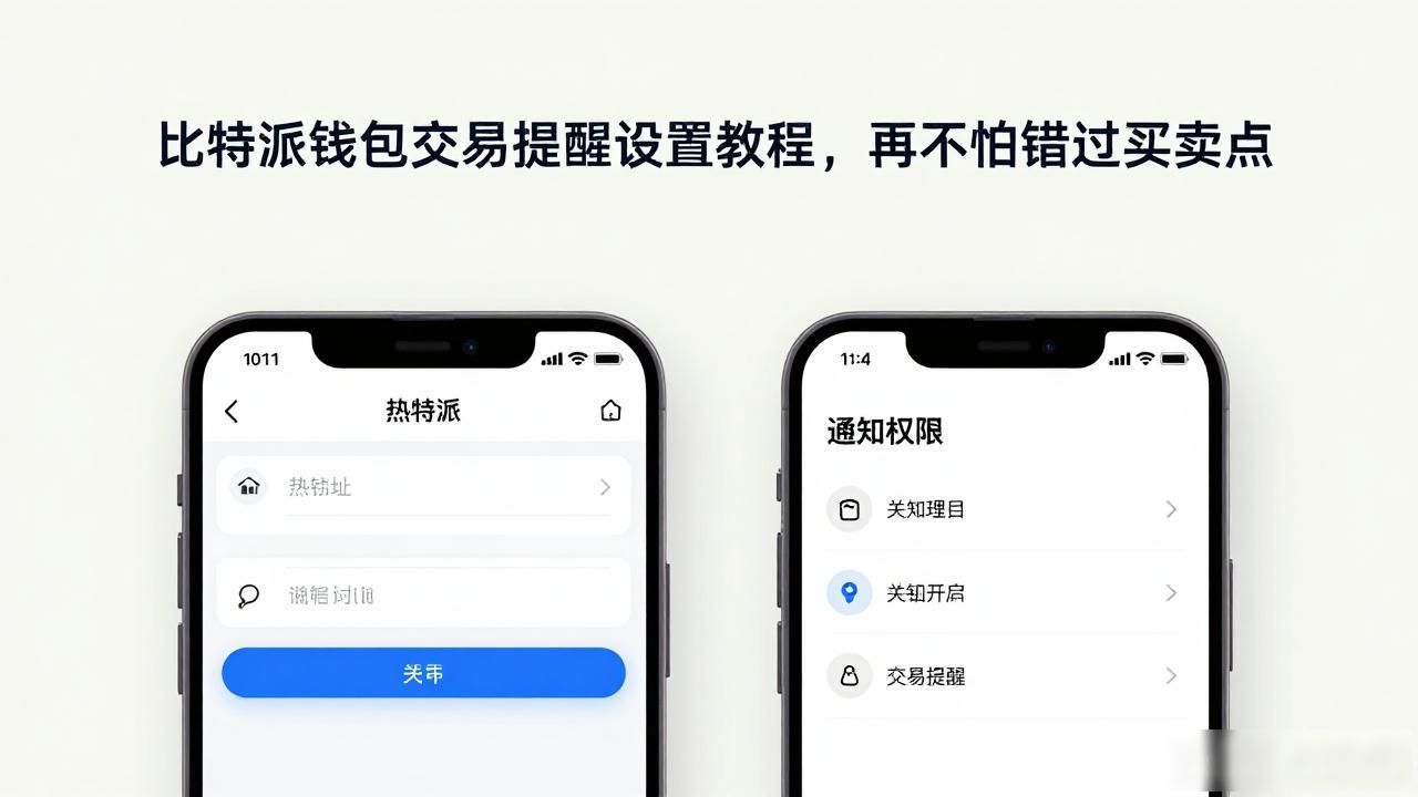 比特派钱包交易提醒设置_比特派钱包关键地址提醒_如何在比特派钱包中获取交易提醒?