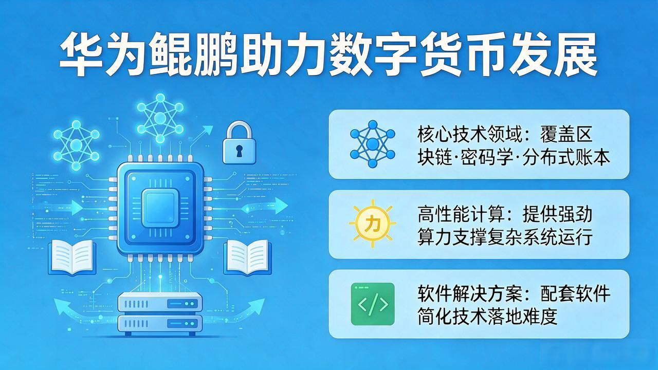 数字货币华为鲲鹏_华为鲲鹏芯片 数字货币基础设施_国产算力 鲲鹏处理器 安全性