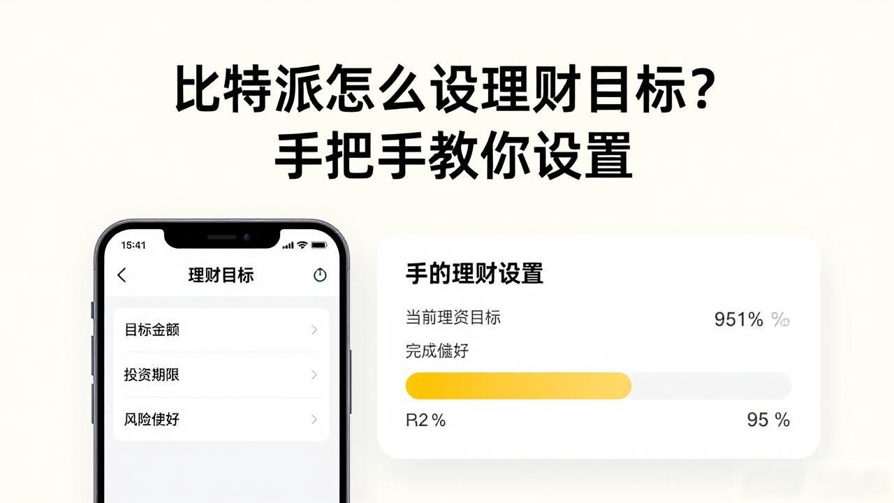 比特派理财目标设置入口_比特派APP理财目标设置_如何在比特派官方下载中设置理财目标?