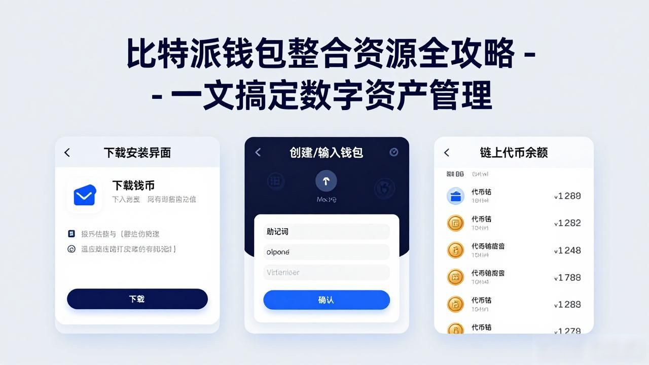 如何通过比特派Bitpie钱包app整合资源_比特派钱包_加密货币资产整合