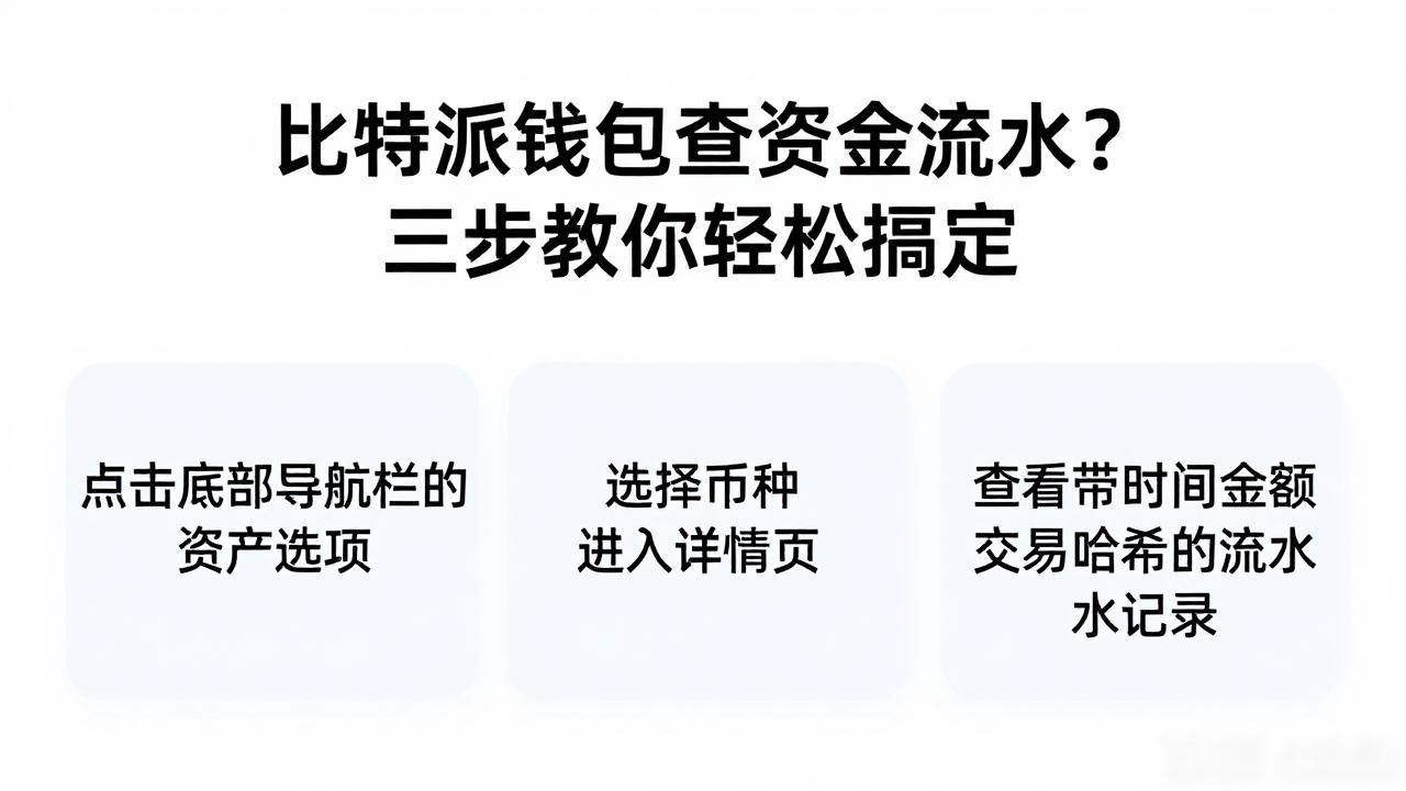 比特派钱包资金流动查看_数字货币资产管理安全_如何在比特派官方下载内查看资金流动？
