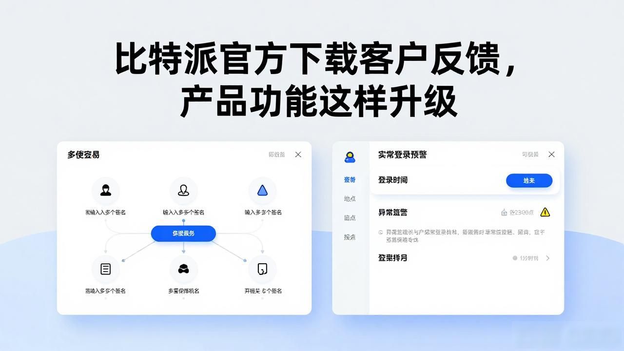用户反馈驱动产品迭代_比特派官方下载的客户反馈与产品提升_交易流程优化提升用户体验