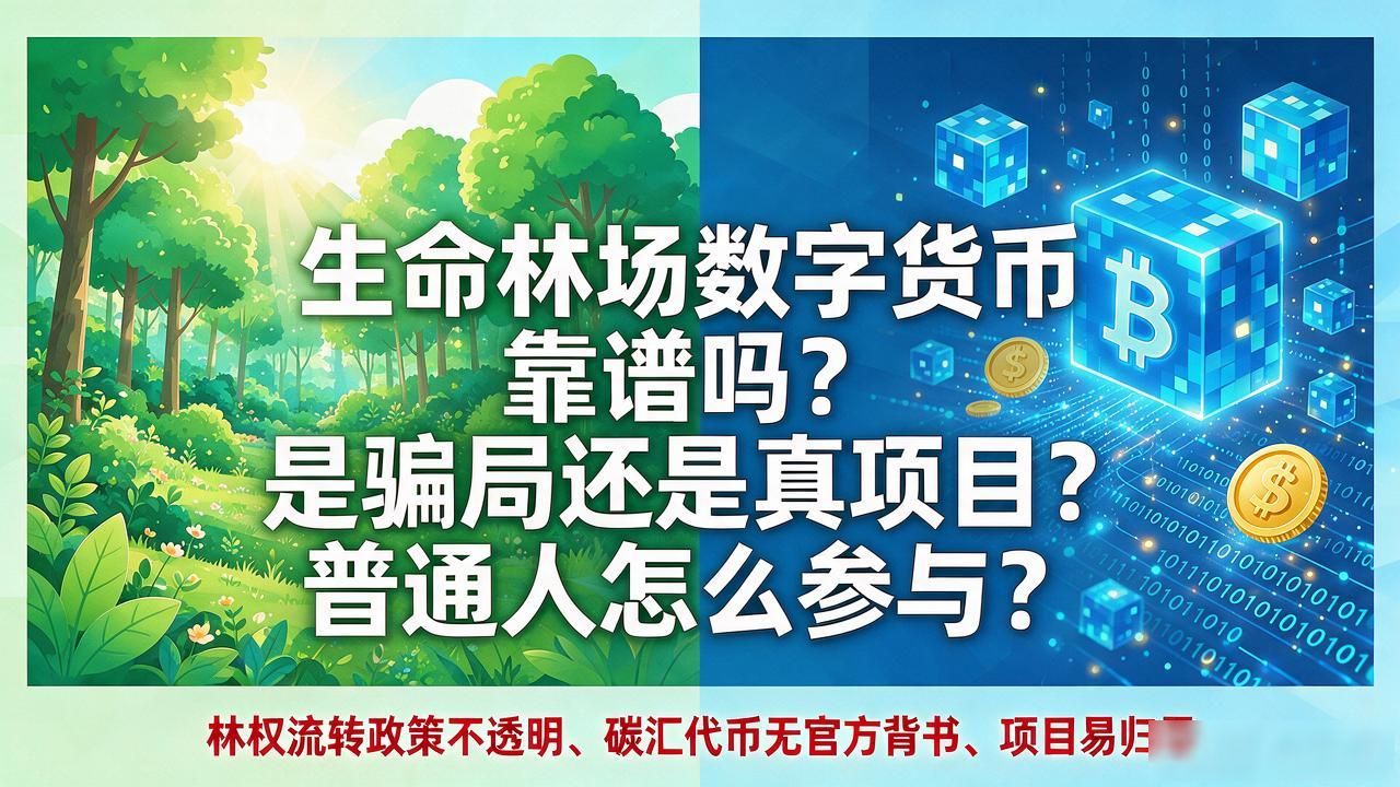 生命林场数字货币_碳汇林权链上代币_生命林场数字货币