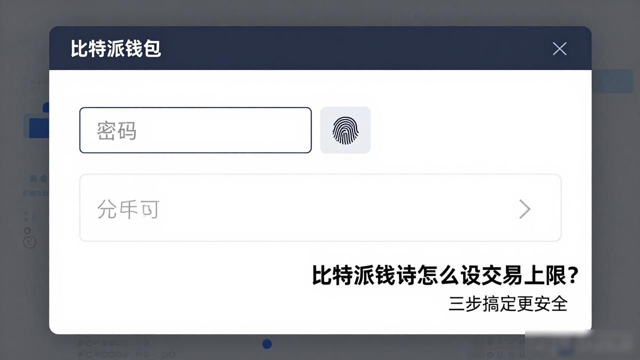 比特派App交易限额设置_如何在比特派钱包中设置交易上限?_设置加密资产交易限额