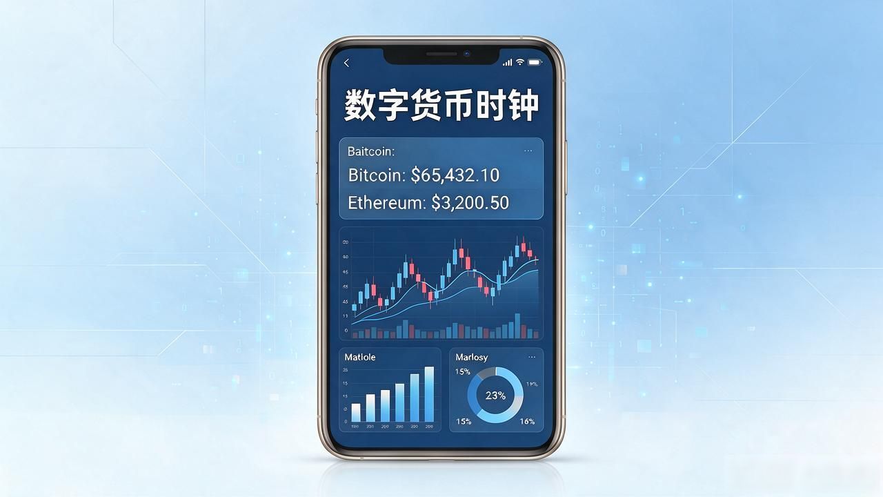 数字货币时钟app_数字货币盯盘累人的解决方法_整合全球交易所行情的数字货币时钟app