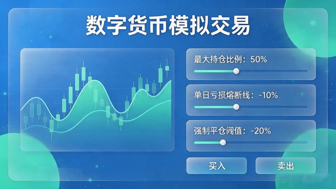 数字货币教学盘_真实模拟交易环境_数字货币教学盘