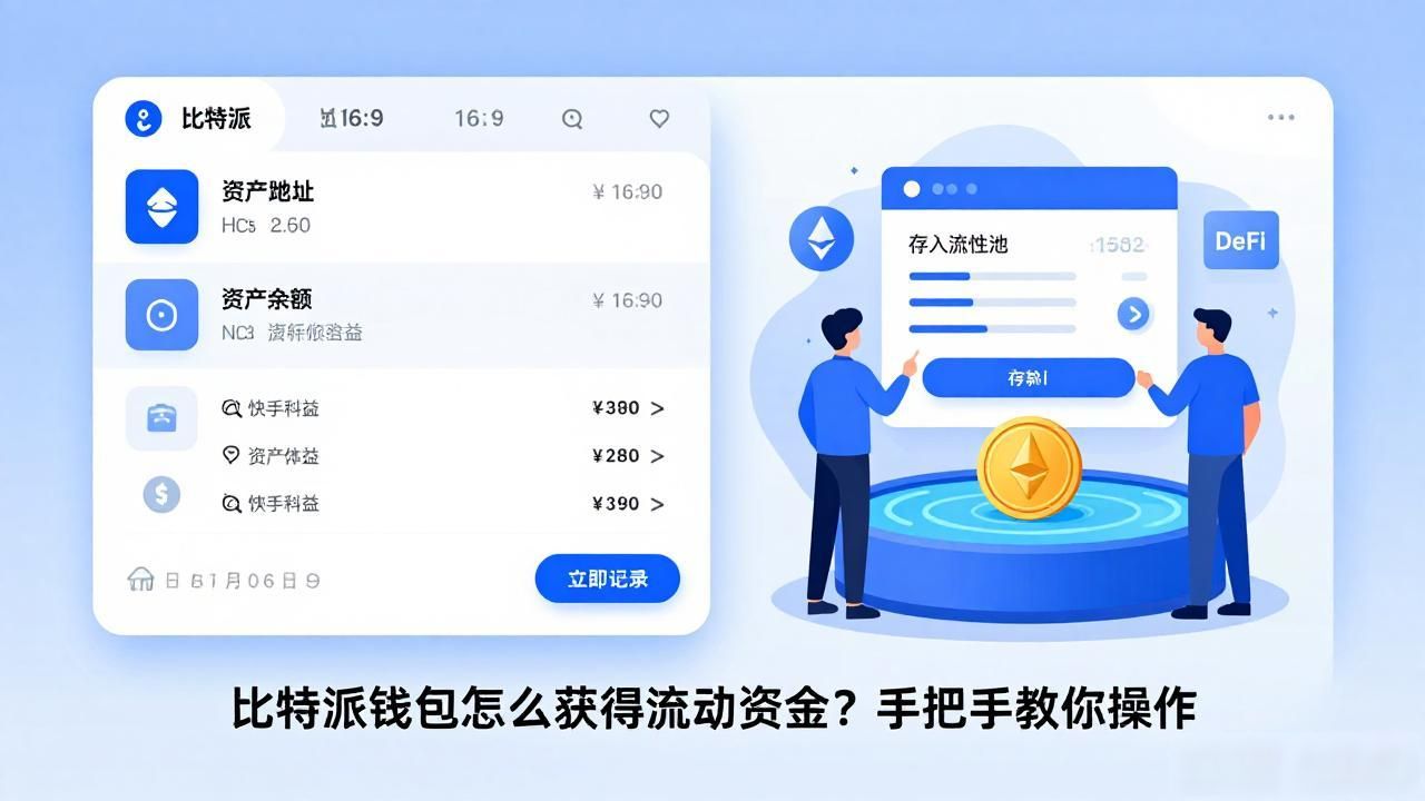 比特派钱包流动资金获取路径_如何在比特派钱包网址中获得流动资金?_比特派钱包参与DeFi生态