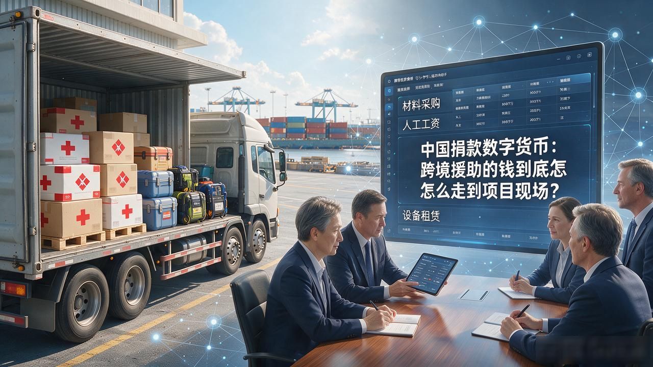 数字人民币跨境援助_中国捐款数字货币_援助资金透明化追踪