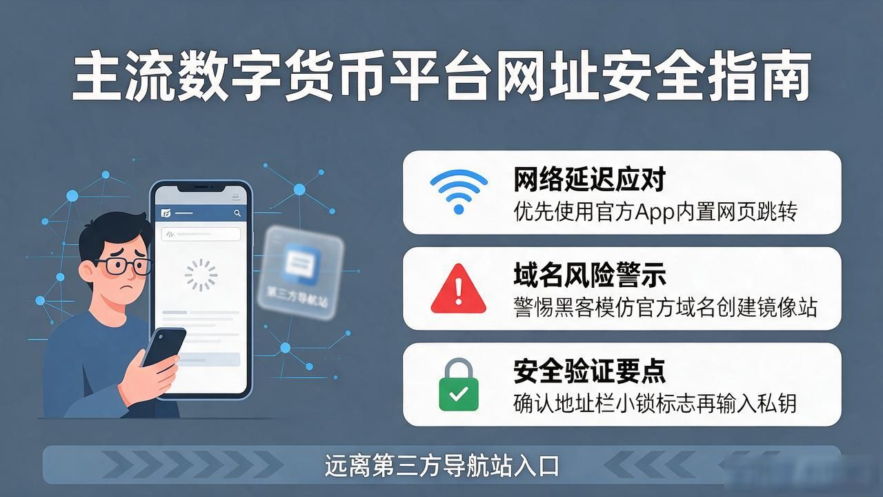 主流数字货币平台网址_数字货币交易所官网域名核实_主流数字货币平台网址安全识别方法