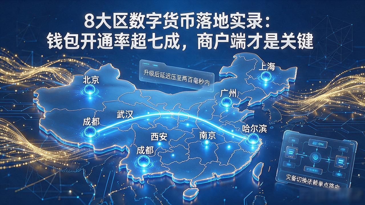 央行数字人民币清算基础设施_8大区数字货币_数字人民币八大经济区落地
