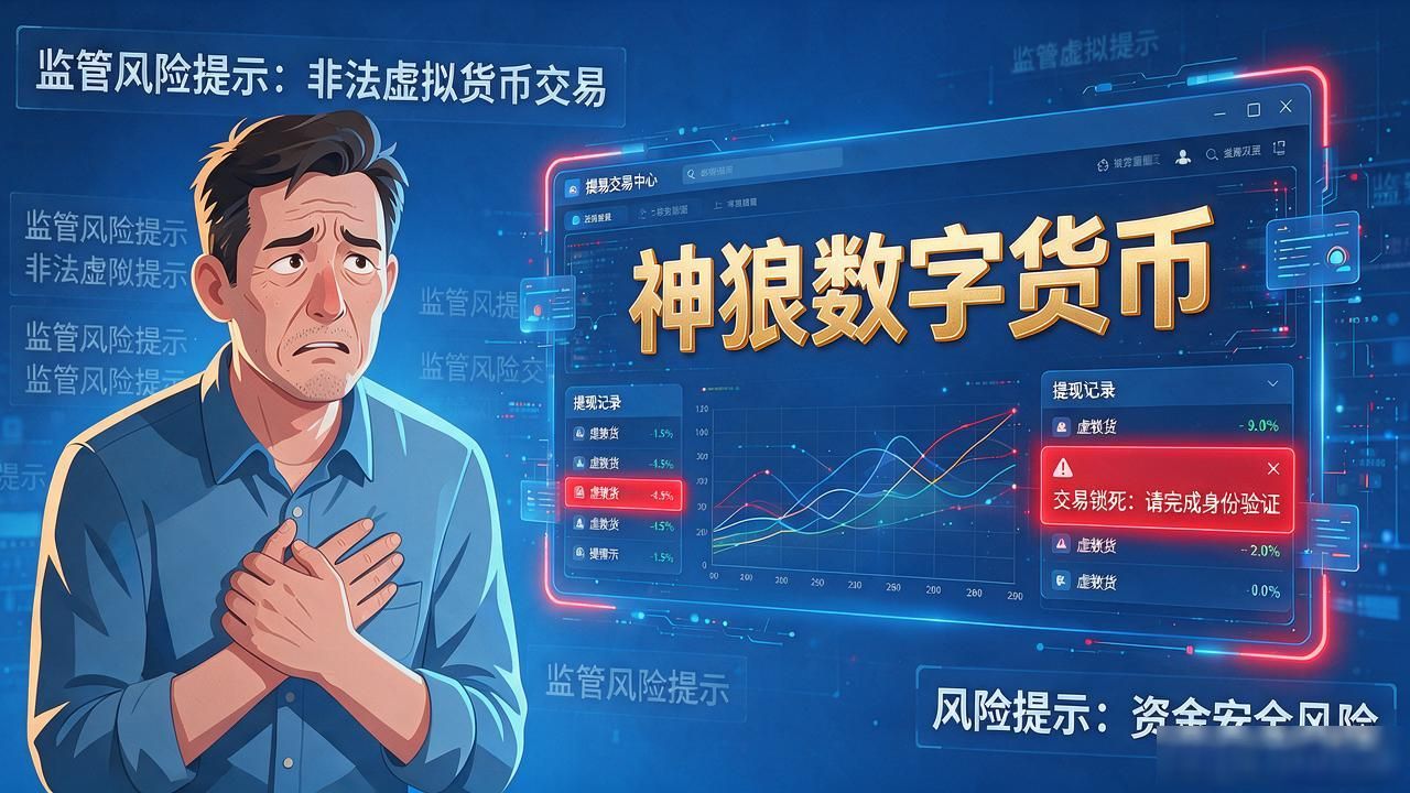 零门槛日入千元虚假宣传_神狼数字货币_神狼数字货币骗局