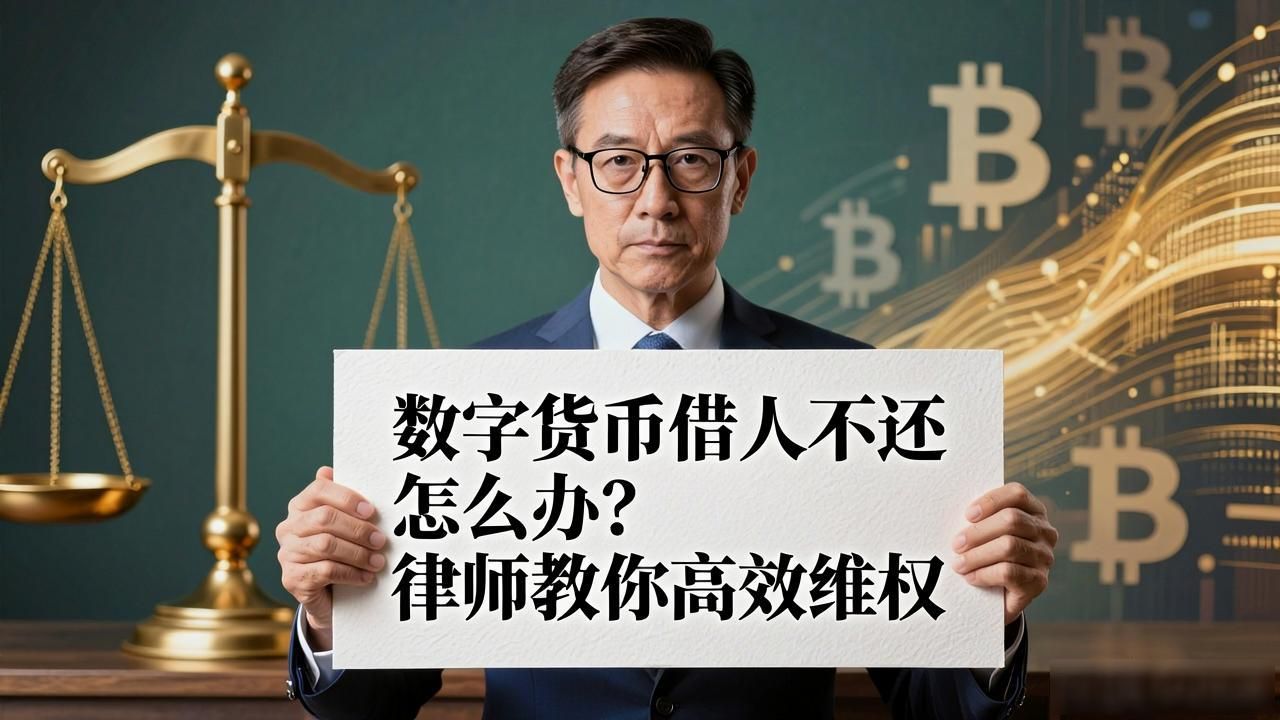 数字货币借贷纠纷法律界定与维权方法_数字货币借人不还_比特币USDT出借拒不归还如何维权