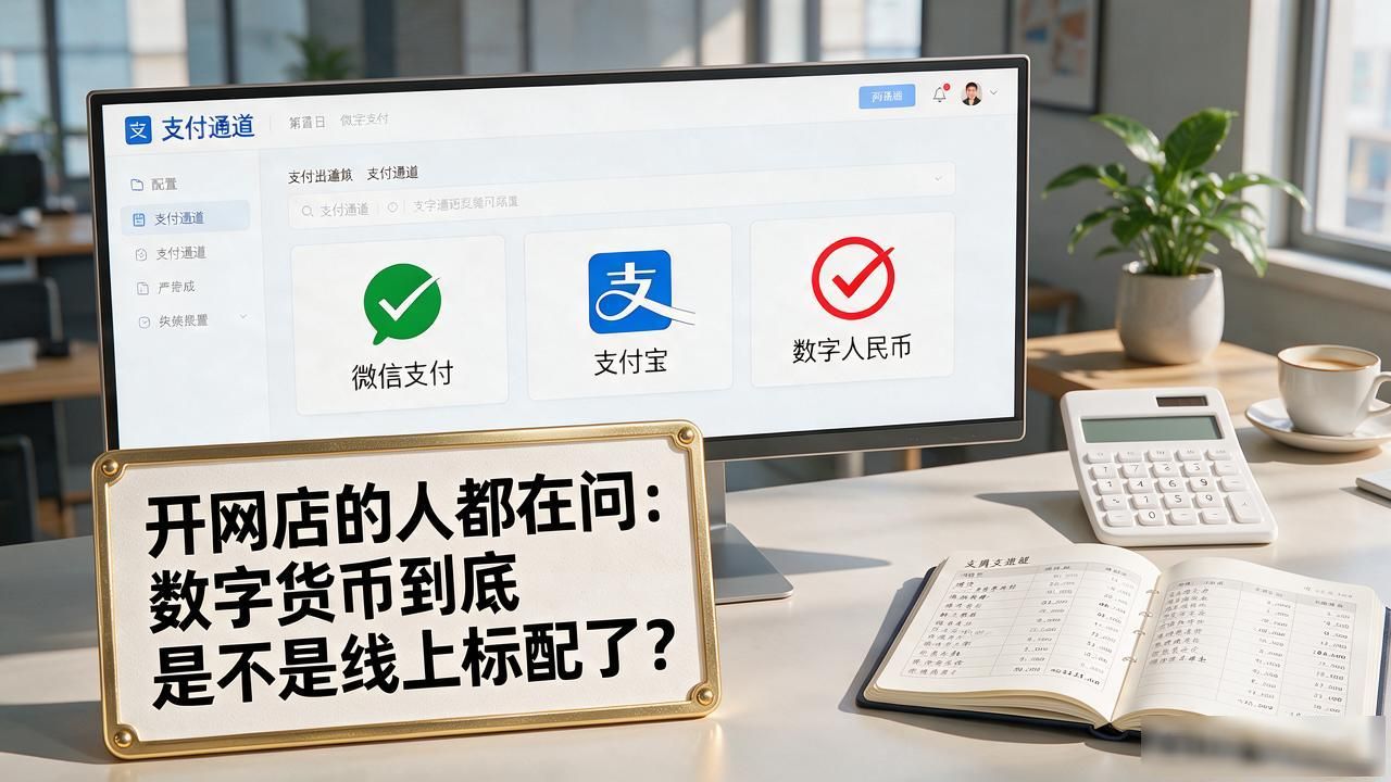 数字货币是线上标配吗_数字人民币线上支付场景 渗透率 商家接入成本