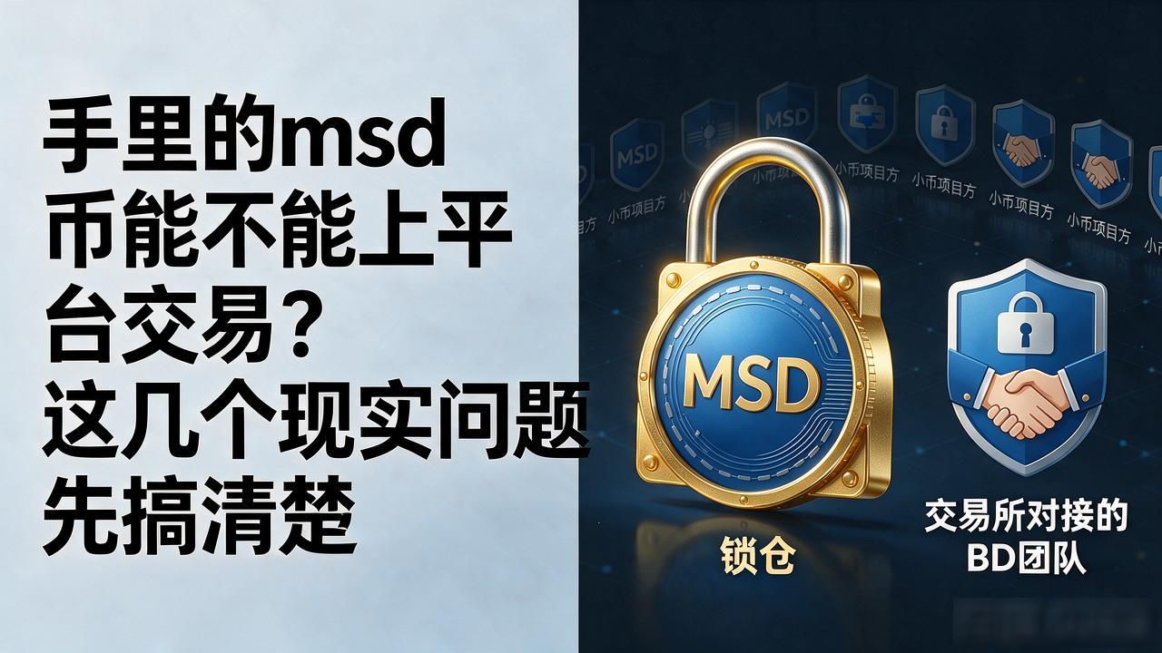 数字货币msd可以上平台交易吗_MSD代币能否在主流交易所交易_MSD上币条件与平台审核标准