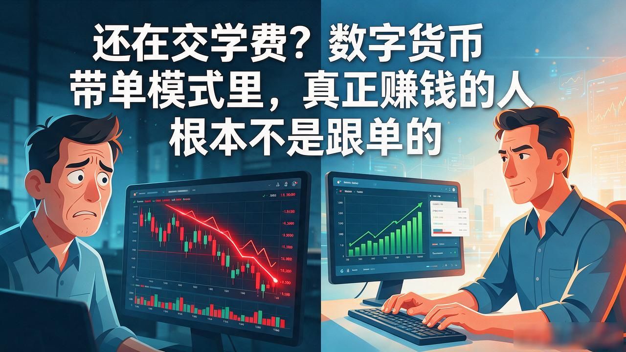数字货币带单套路_数字货币带单模式_币圈带单骗局