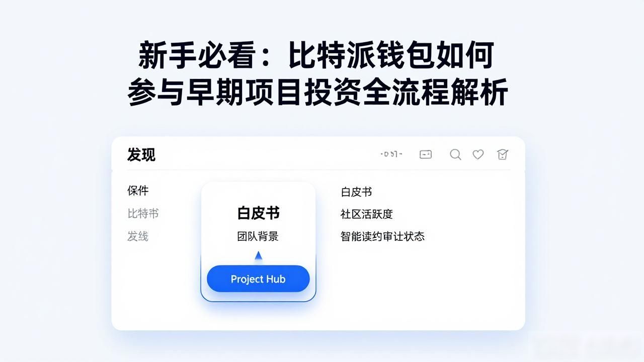 比特派钱包安全设置要点_比特派钱包参与项目指南_比特派Bitpie使用教程：参与项目投资的路径