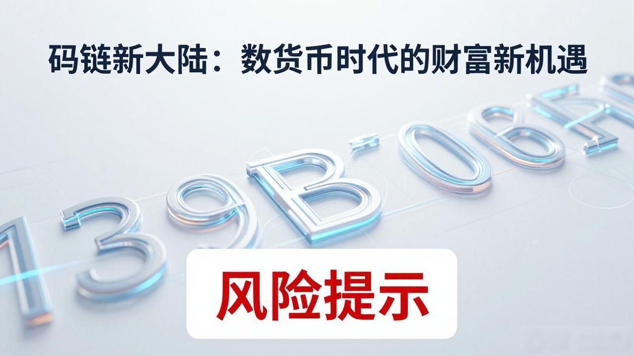 码链新大陆和数字货币_码链技术在数字金融的应用_码链新大陆数字货币投资注意事项