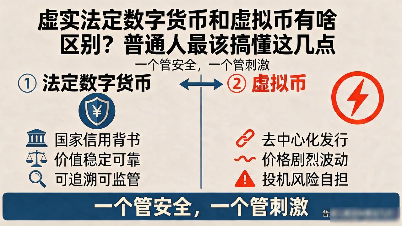 虚实法定数字货币对比_数字人民币与比特币区别_虚实法定数字货币