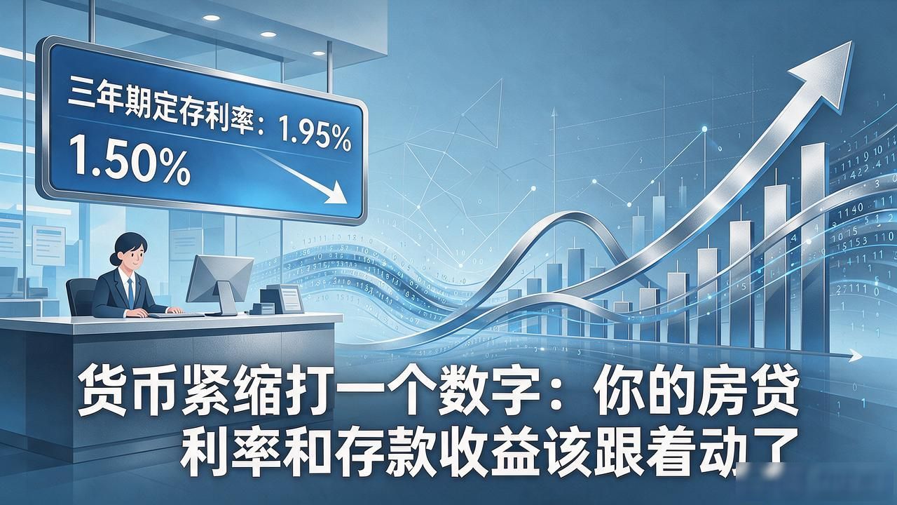 银行柜台利率变化_MLF操作利率影响_货币紧缩打一个数字