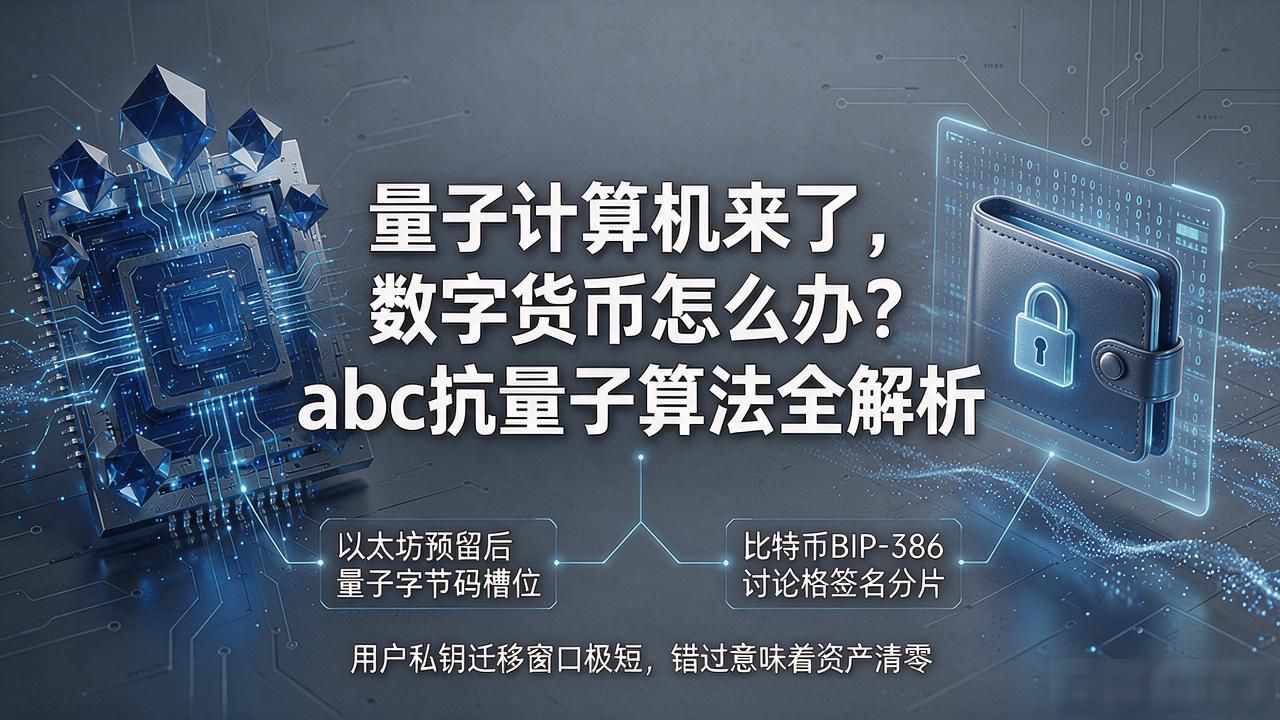 量子计算破解比特币的时间预测_abc抗量子算法对比特币区块链的影响_abc抗量子算法的数字货币