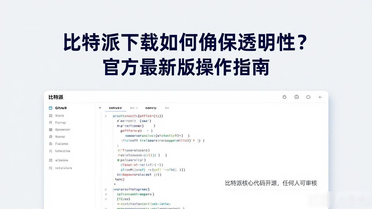 下载比特派官方版本_验证比特派哈希值_如何在比特派官方下载最新版中保证透明性?