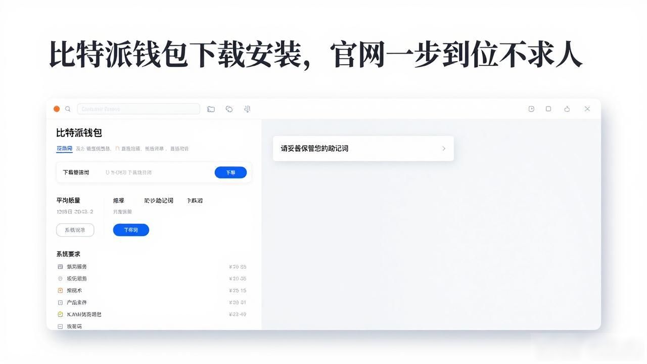 比特派新手引导_如何在比特派官网下载与比特派钱包的安装过程中实现高效与无缝连接?_比特派官网下载